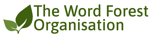 Logo for the Word Forest Organisation - A reforestation charity based in the United Kingdom.